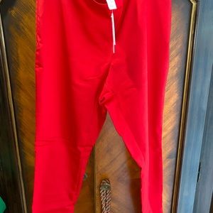 Red H&M pants